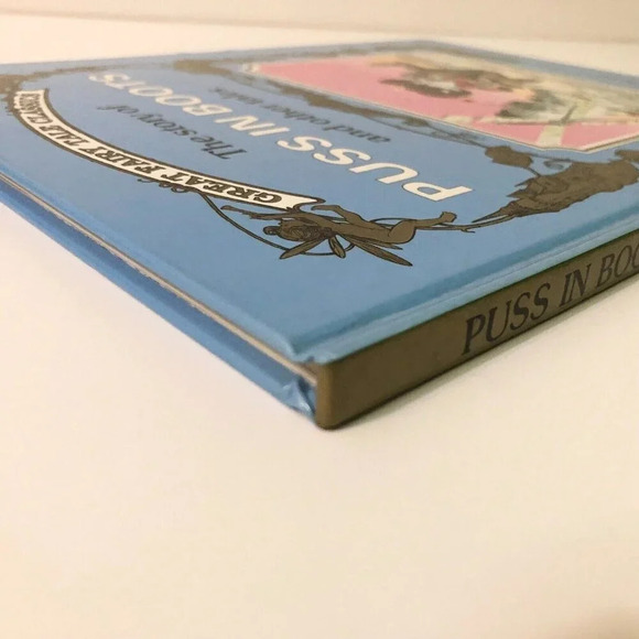 Vtg Great Fairy  Tale Classics The Story of Puss in Boots and Other Tales Book - Picture 7 of 16